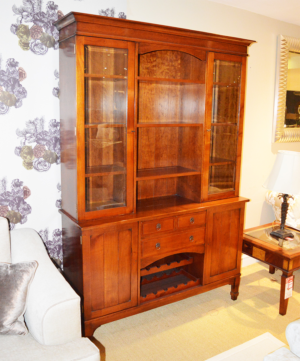 Charles Barr Solid Cherry Cabinet Sideboard